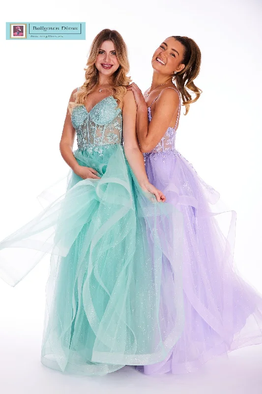 elegant maxi dressWaterfall Prom Evening Dress - Georgia