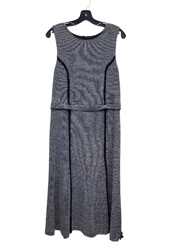 casual dressDress Work By Banana Republic In Black & White, Size: M