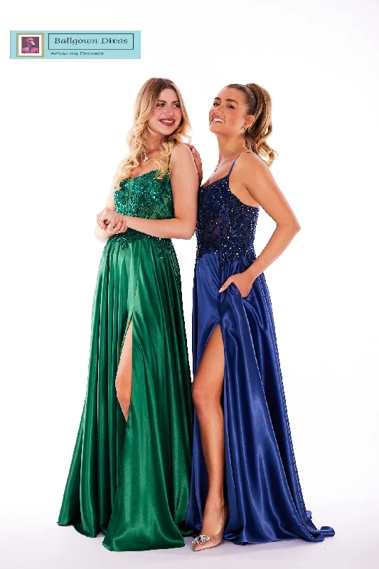 casual midi dressA - Line Prom Evening Dress - Faith