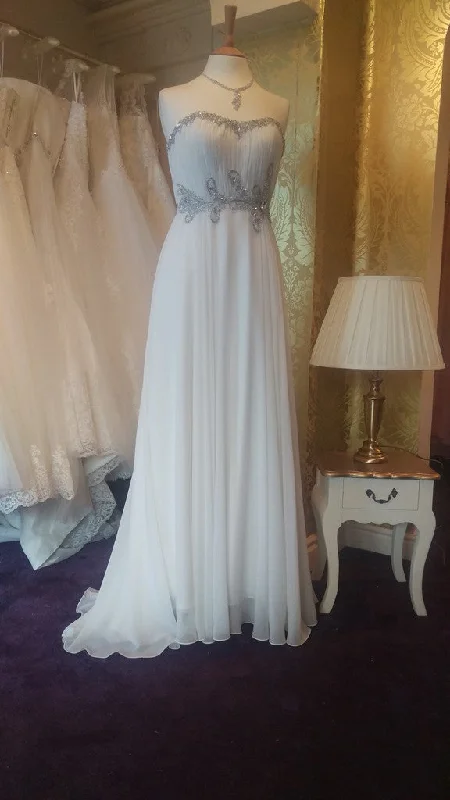 cocktail party dressWEDDING DRESS ‘Zara’ - IVORY UK 10 - £20