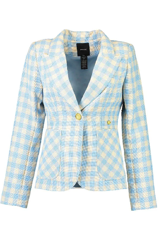 premium coatDuchess Blazer - Cornflower Check