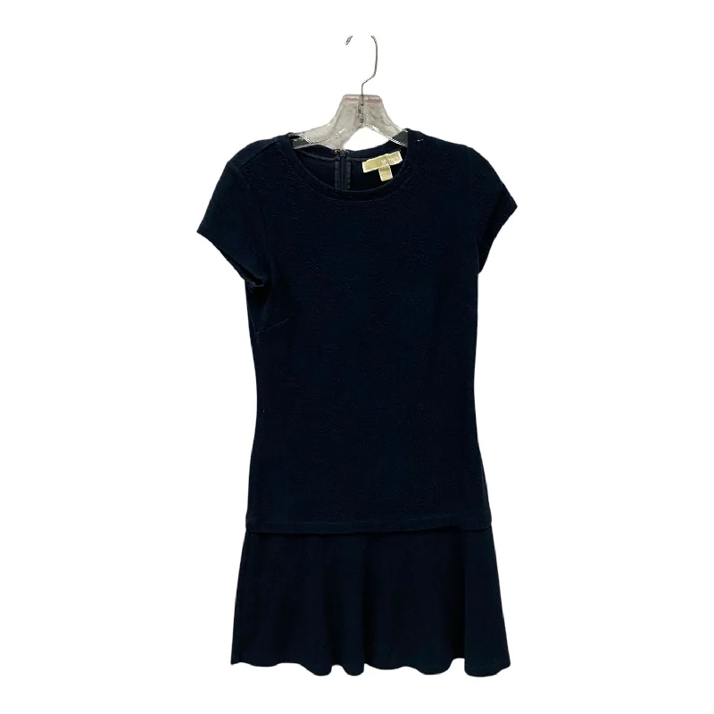 boho dressDress Casual Short By Michael By Michael Kors In Navy, Size:S