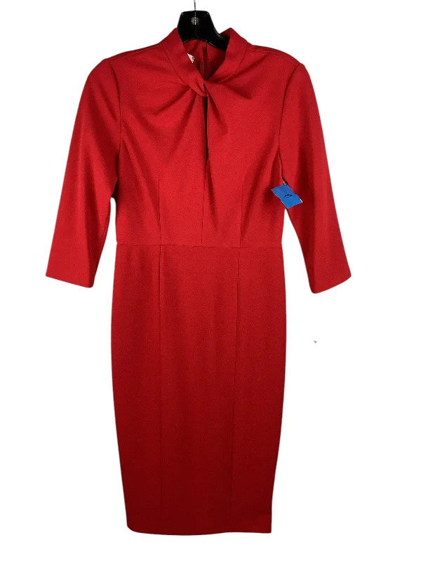 tiered dressDress Work By Donna Morgan In Red, Size: S