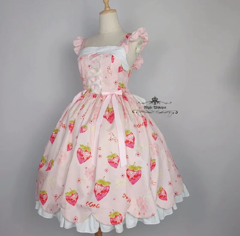 formal dressSakura Strawberry Jumperskirt