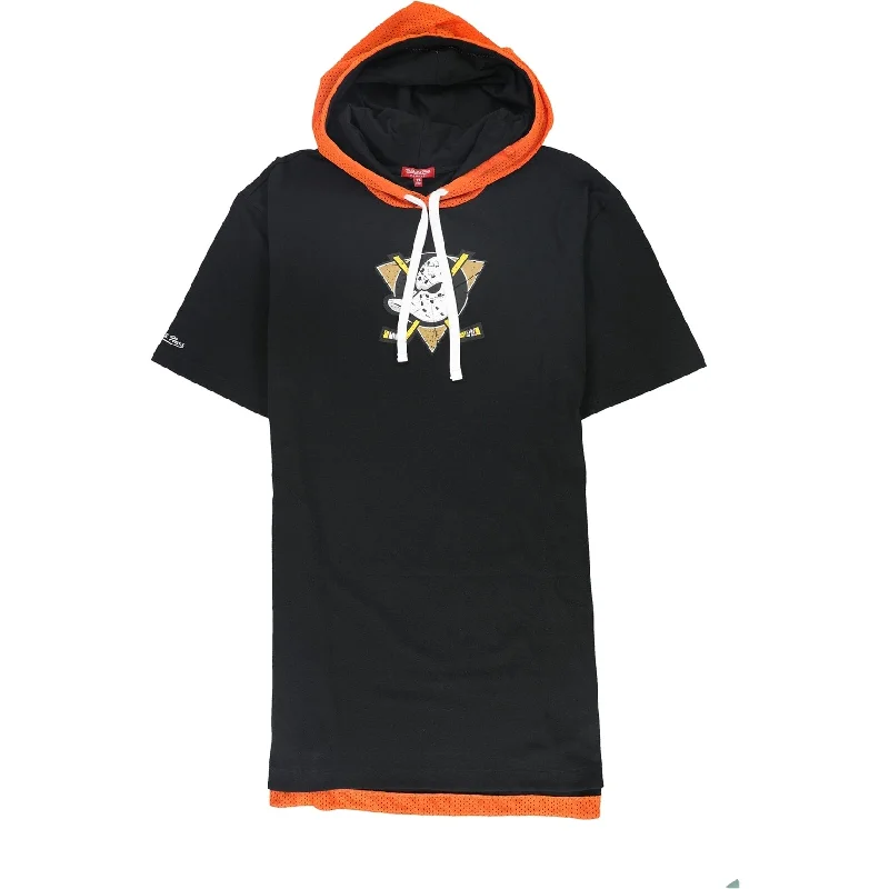 sophisticated dressMitchell & Ness Womens Anaheim Ducks Hoodie Dress