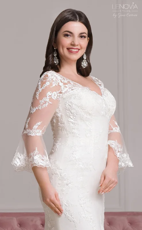 romantic dressWedding Dress Plus Size - ‘Addison’ UK 24 - £20