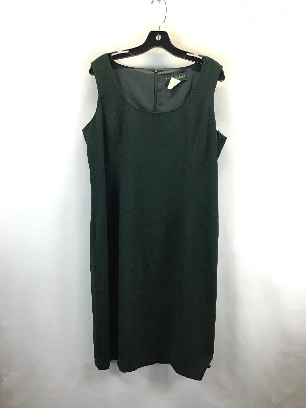 ashionable dressDress Casual Midi By Clothes Mentor In Green, Size: Xl