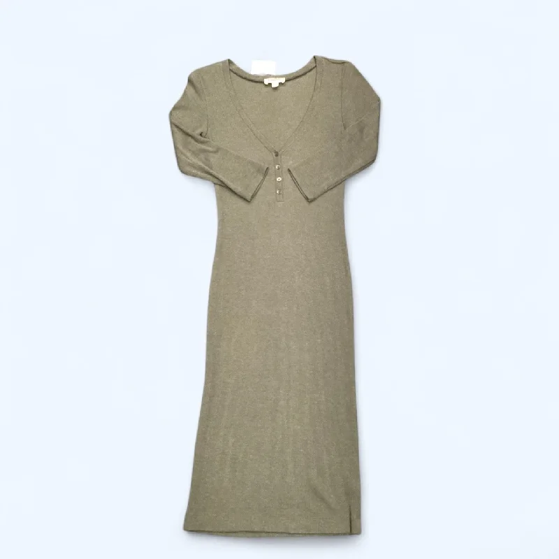 trendy dressDress Casual Maxi By L Agence In Green, Size: Xs