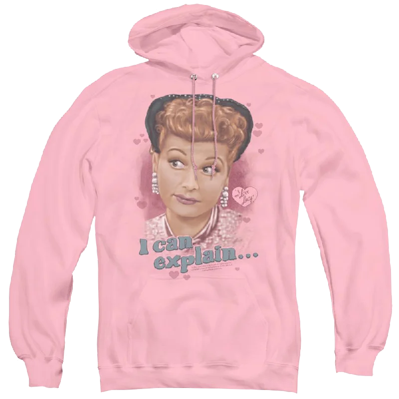 graphic hoodie with printI Love Lucy I Can Explain - Pullover Hoodie