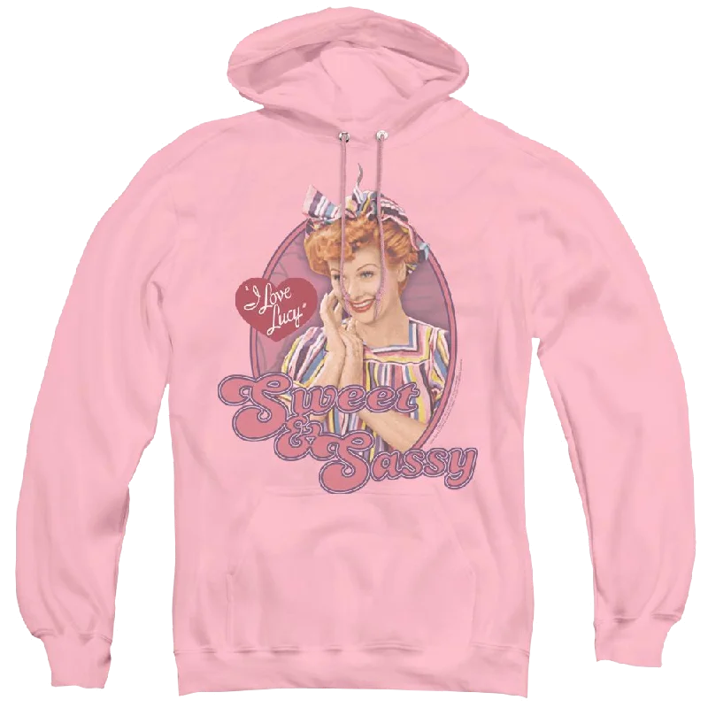 fleece hoodie for winterI Love Lucy Sweet & Sassy - Pullover Hoodie