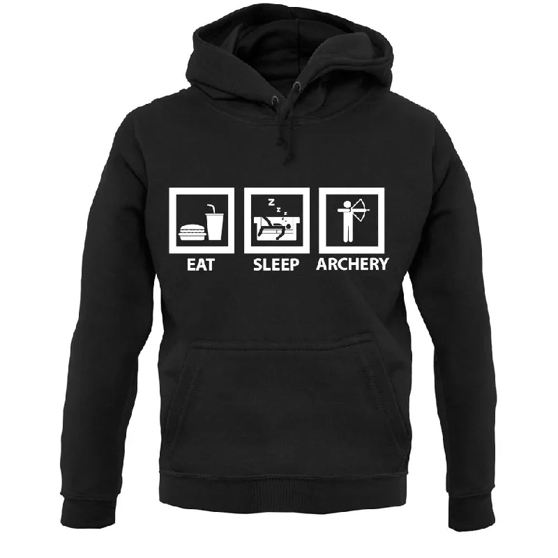 fashion casual hoodieEat Sleep Archery Unisex Hoodie