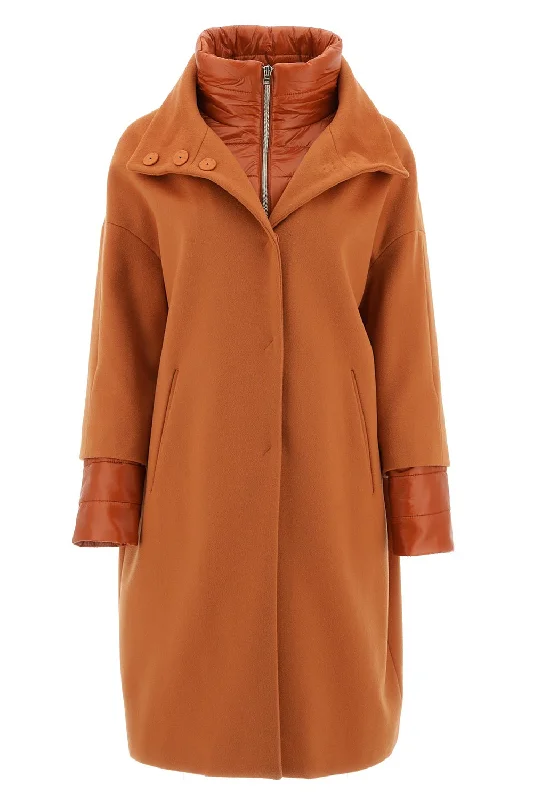 fitted trench coatWool Cocoon Coat