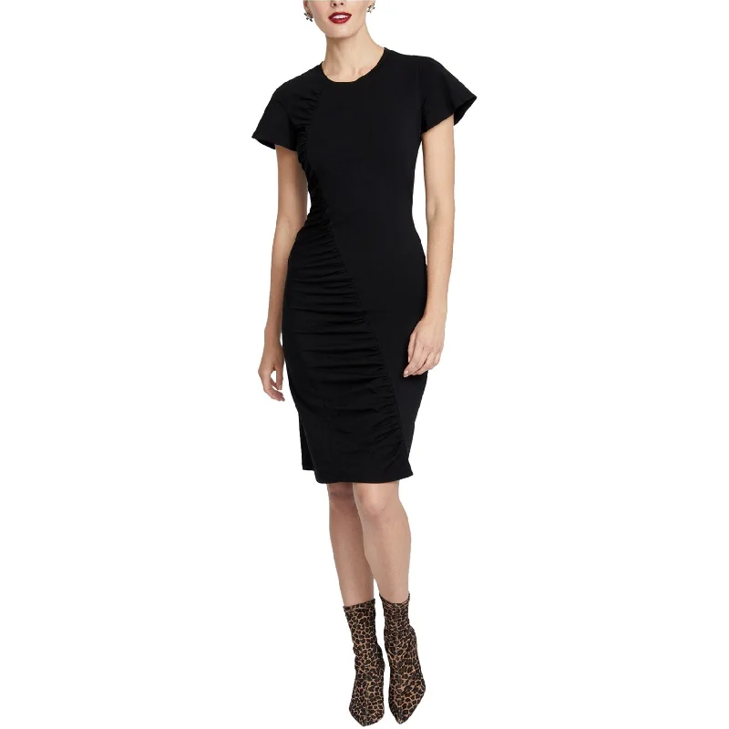 layered dressRachel Roy Womens Amelie Ruched Jersey Dress