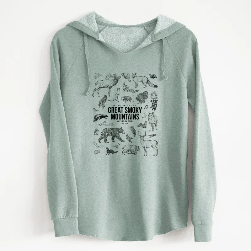 fitness hoodie for trainingWildlife of the Great Smoky Mountains National Park - Cali Wave Hooded Sweatshirt