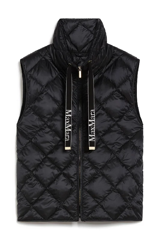 padded coatTregic Vest - Black