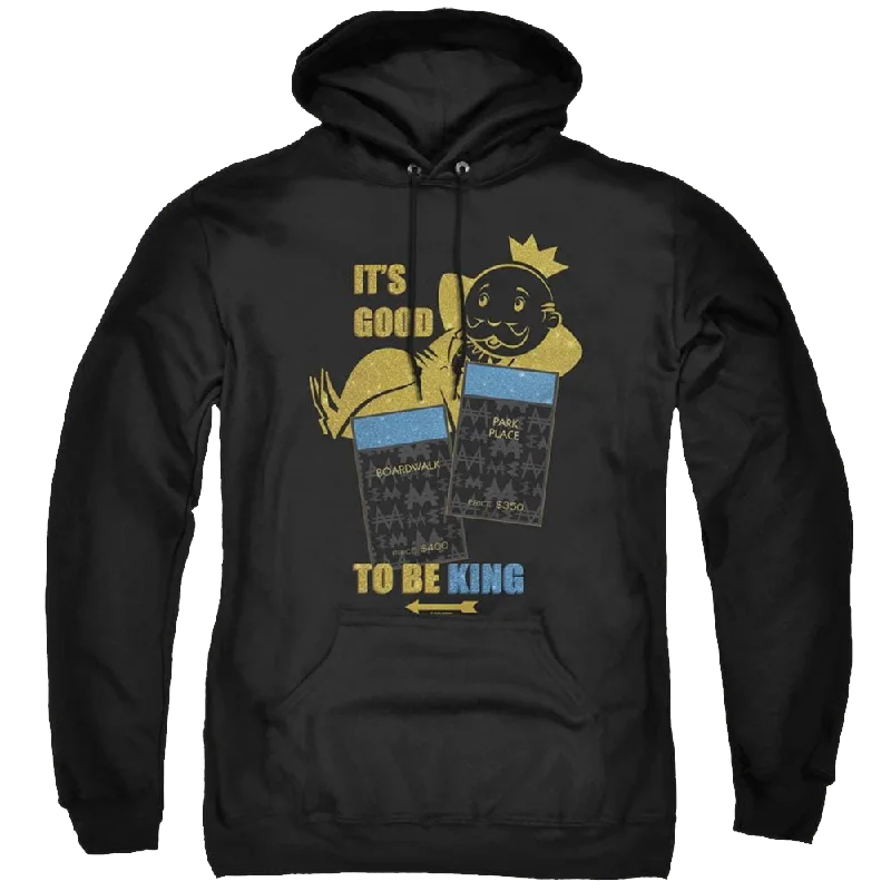 fleece hoodieMonopoly Its Good To Be King No Logo - Pullover Hoodie