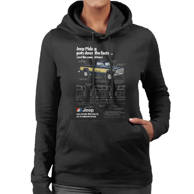 urban hoodieJeep Pickup Promo Women's Hooded Sweatshirt