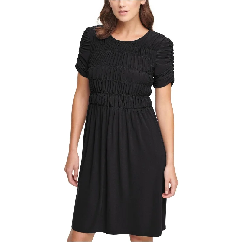 velvet dressDkny Womens Ruched A-Line Dress