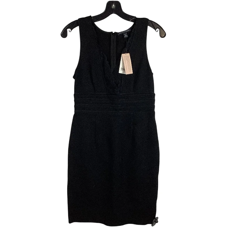 draped dressDress Party Short By Banana Republic In Black, Size: 4 petite