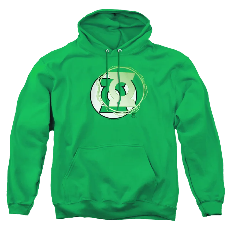 zip-up hooded sweatshirtGreen Lantern Gl Energy Logo - Pullover Hoodie