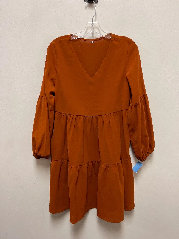 comfy maxi dressDress Casual Short By Clothes Mentor In Orange, Size: S