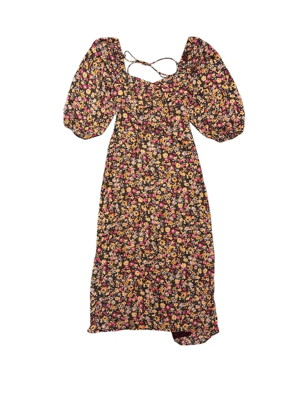 comfy maxi dressDress Casual Maxi By Astr In Floral Print, Size: 4