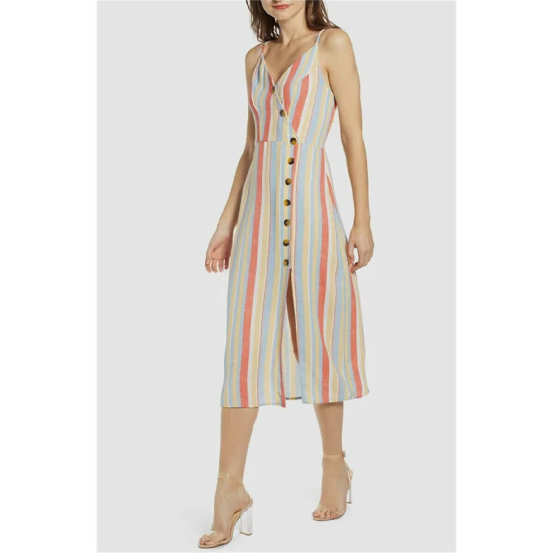 casual slip dressSpeechless Womens Stripe Shift Dress, Multicoloured, XX-Small