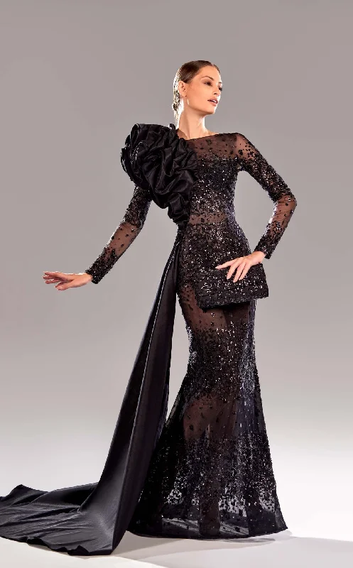 long sleeve dressReverie Couture SS24104 Dress