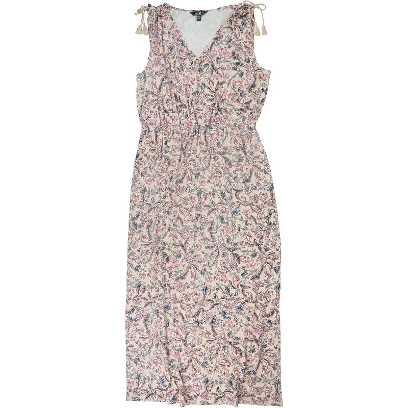 trendy mini dressRalph Lauren Womens Floral Maxi Dress, Pink, X-Large