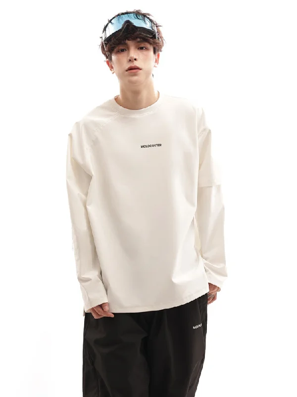 Molocoster Double Layer Sleeves Sweatshirt - Unisex