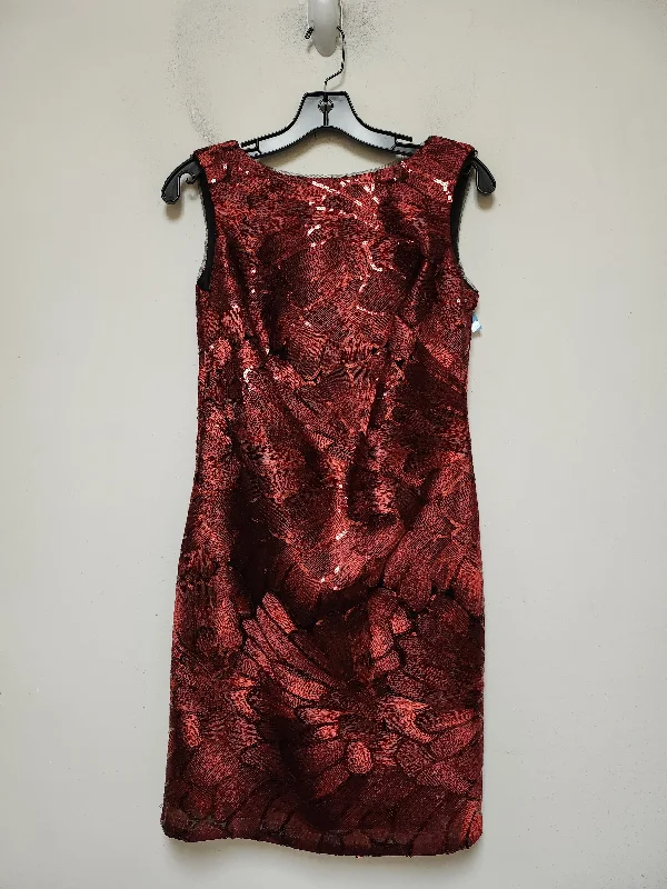 sleek dressDress Party Short By White House Black Market In Red, Size: Xs