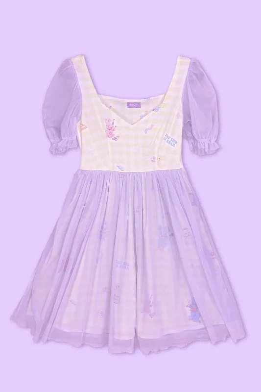 modern dressCheezy Friends Tulle Dress Lavender