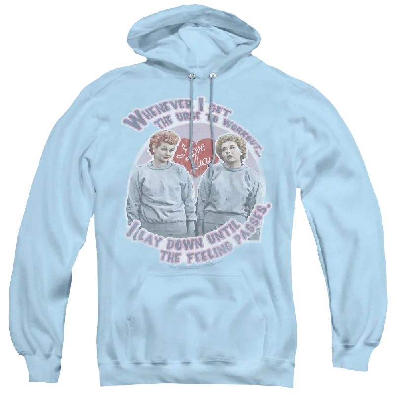 slim-fit hooded sweatshirtI Love Lucy Lucys Workout - Pullover Hoodie