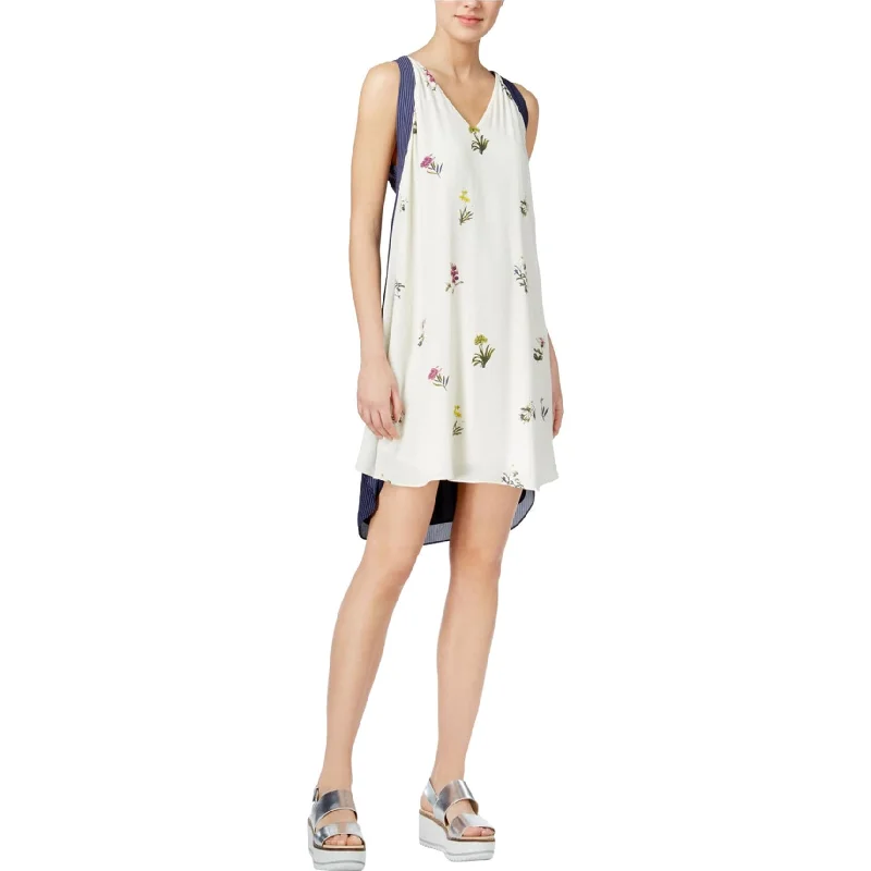 minimalistic dressRachel Roy Womens Printed High-Low Dress, Off-White, Medium