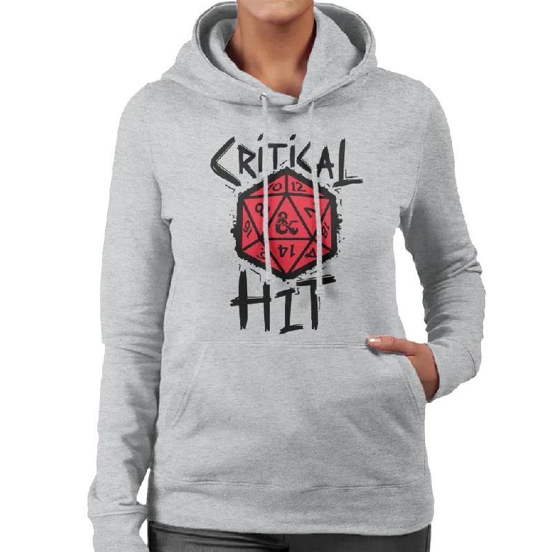 soft pullover hoodieDungeons & Dragons Critical Hit Women's Hooded Sweatshirt