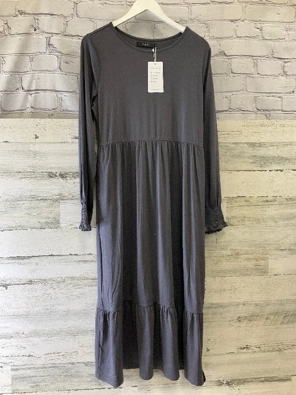 mini dressDress Casual Midi By Clothes Mentor In Grey, Size: L