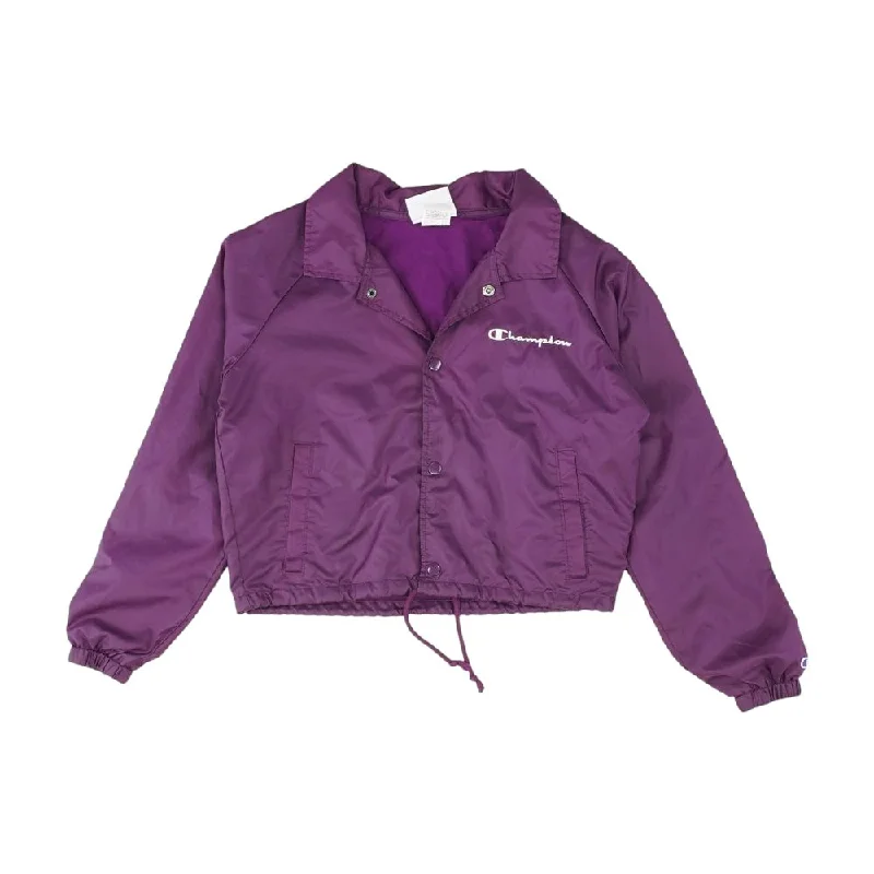 soft shell coatPurple Solid Lightweight Jacket