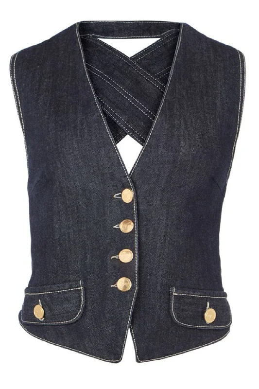 urban casual coatJerry Denim Waistcoat