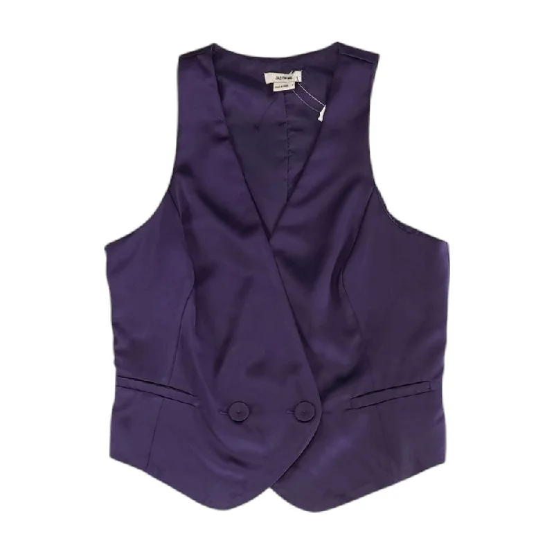 urban coatPurple Solid Suit Vest Vest