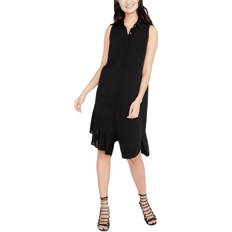 fitted cocktail dressRachel Roy Womens Crepe Shirt Dress